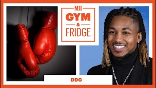 Rapper DDG Shows Off His Gym & Fridge | Gym & Fridge | Men's Health