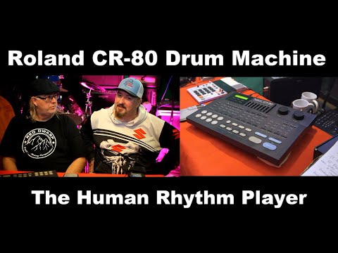 Roland CR-80 Human Rhythm Player 1990s - Gray image 7