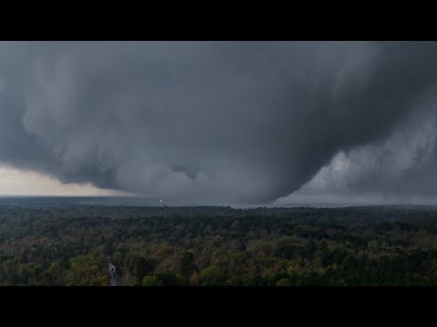 Four Forks, Louisiana Damaging Tornado