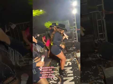 PRIMEIRO SHOW  NA REGIÃO DE IRECE BAHIA  COM AS MINAS DO PISEIRO EM CANARINA DE BARRA DO MENDES