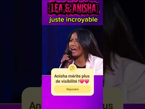 « Une prestation juste sublime… Léa & Anisha ont tout donné. ✨🔥 » Star Academy 2025