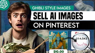EARN $6000/MONTH🤑 By Selling →CHATGPT's IMAGES.
