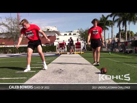 Caleb Bowers 2021 Underclassman Challenge