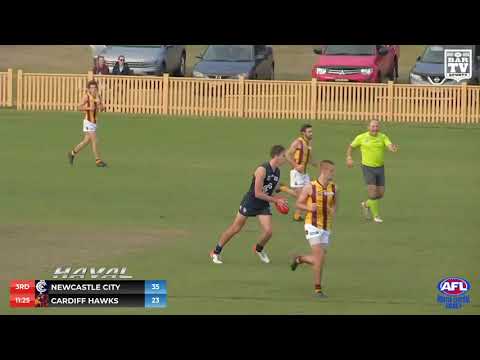 2019 HCCAFL Black Diamond Cup Highlights - Newcastle City v Cardiff Hawks