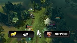 Team fight by Na'Vi vs Mousesports @ HyperX D2L Season 4