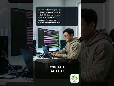 🧠 El prompt de IA que resume CUALQUIER tema de EBAU al instante #shorts