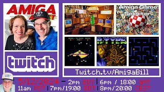 5/12/2024 Live With Amiga Mom for Mother's Day! Checking out AGS 2.6, AGS, Amiga 1000 Parciero II