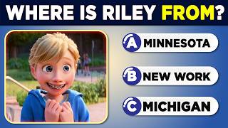 How Much Do You Know About The Movie INSIDE OUT 2 🎬🧠20 Fun Questions About Inside Out 2!