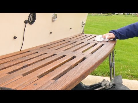 Restore Teak with Iosso Teak Cleaner
