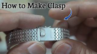 Smart Silver Bracelet Clasp 🔒 Handmade Jewelry Perfection | Gold Smith Luke