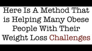 A Method Helping Many Obese People