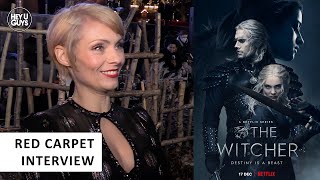 The Witcher Season 2 - MyAnna Buring on returning to make the world of The Witcher bigger video