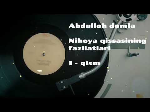 1.Abdulloh domla   Nihoya qissalari 1