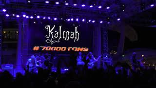 Kalmah - The Black Waltz @ 70000 Tons of Metal 2019 4K