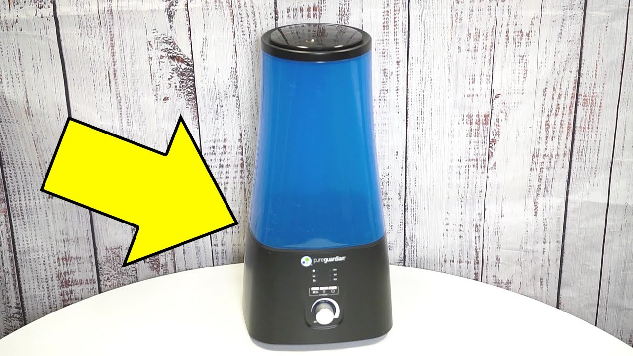 PureGuardian 2-Gallon Ultrasonic Warm and Cool Mist Humidifier Review (Link Below 👇)
