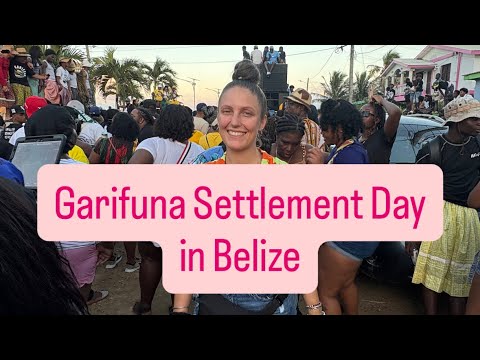 Tag der Garifuna-Siedlung in Belize 🇧🇿 Hopkins & Dangriga 🖤 Travelwithzoe Vlog 📹