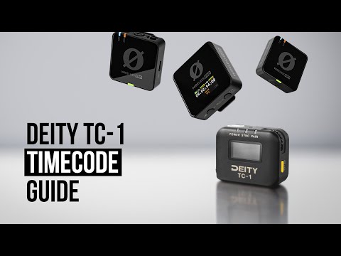 Using Timecode with the Deity TC-1 and Wireless PRO