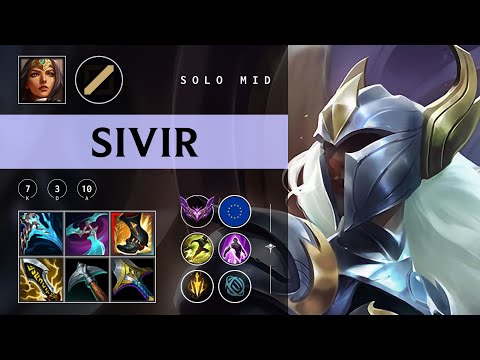 Sivir Mid vs Twisted Fate - EUW Master Patch 25.23