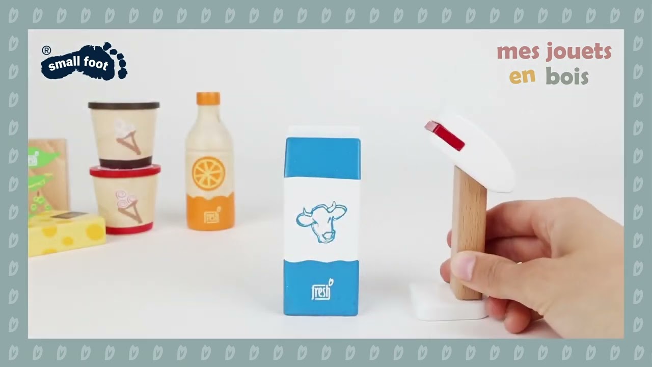 Caisse enregistreuse en bois pour enfant - Petit marchand Caisse enregistreuse en bois pour enfant - Petit marchand