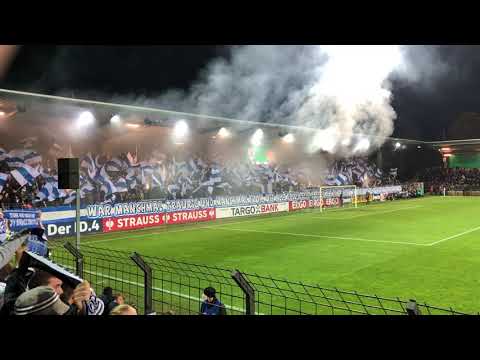 SV Babelsberg 03 Pyroshow im DFB-Pokal vs RB Leipzig