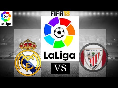 Real Madrid vs Athletic Bilbao ⚽️ 🔴 | La Liga 2017/18 |  FIFA18 Match prediction