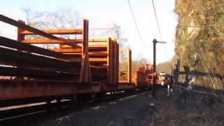 preview picture of video 'Port Road Welded Rail Train with NS 6336 and 3401'