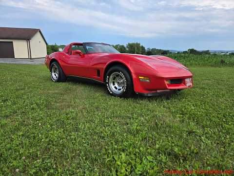1980 Red Red Corvette 23k Miles 1 Family Owned 4spd T Top Video
