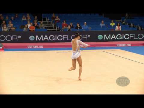 Laura ZENG (USA) 2015 Rhythmic Worlds Stuttgart - Qualifications Hoop
