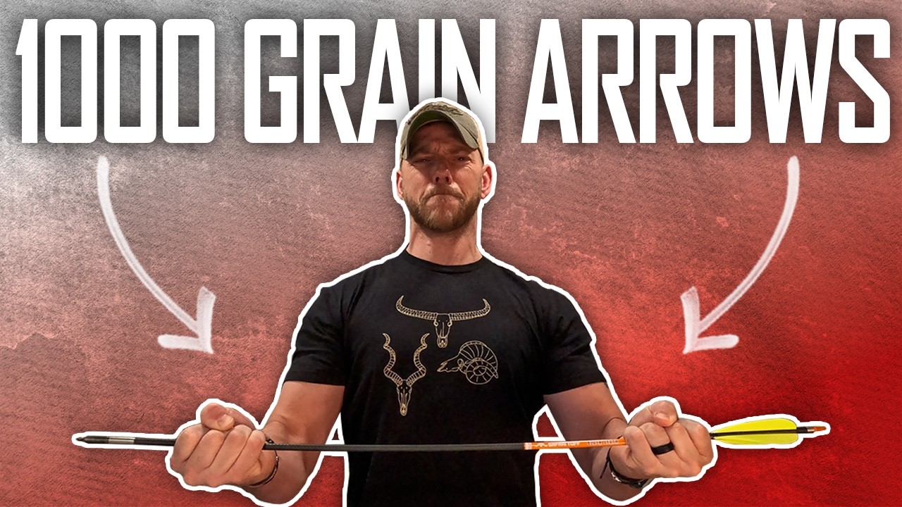 SHOOTING 1000 GRAIN ARROWS | Traditional Bowhunting