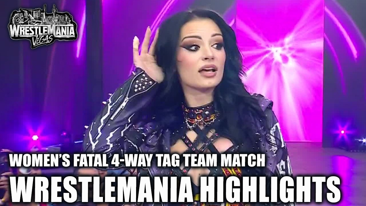 Fatal 4-Way Tag Team Match | WrestleMania 42 Highlights | WWE on ESPN