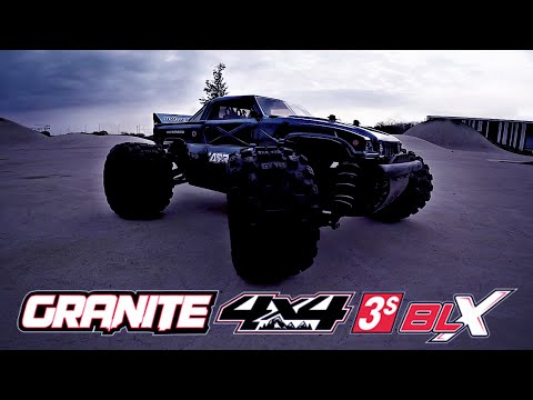 2040 RC - Under the hood: Arrma Granite 4x4 BLX 3S "Hummer edition" @ Quarto skatepark