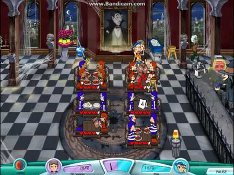 Diner Dash Hometown Hero Gourment Multiplayer - Crypt Cafe