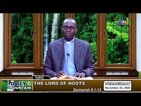 DAILY FOUNTAIN DEVOTIONAL OF NOVEMBER 23, 2022 - THE REV'D CANON PAUL L. USMAN