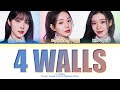 I-LAND2 4 Walls (by f(x)) Lyrics (Color Coded Lyrics)