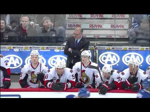 Dion Phaneuf Scores - Leafs @ Senators - 02/04/2012