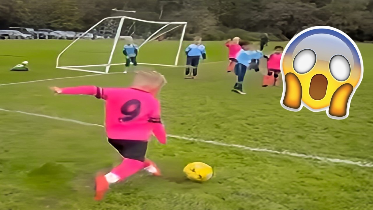KIDS IN FOOTBALL - FAILS, SKILLS, & GOALS #6