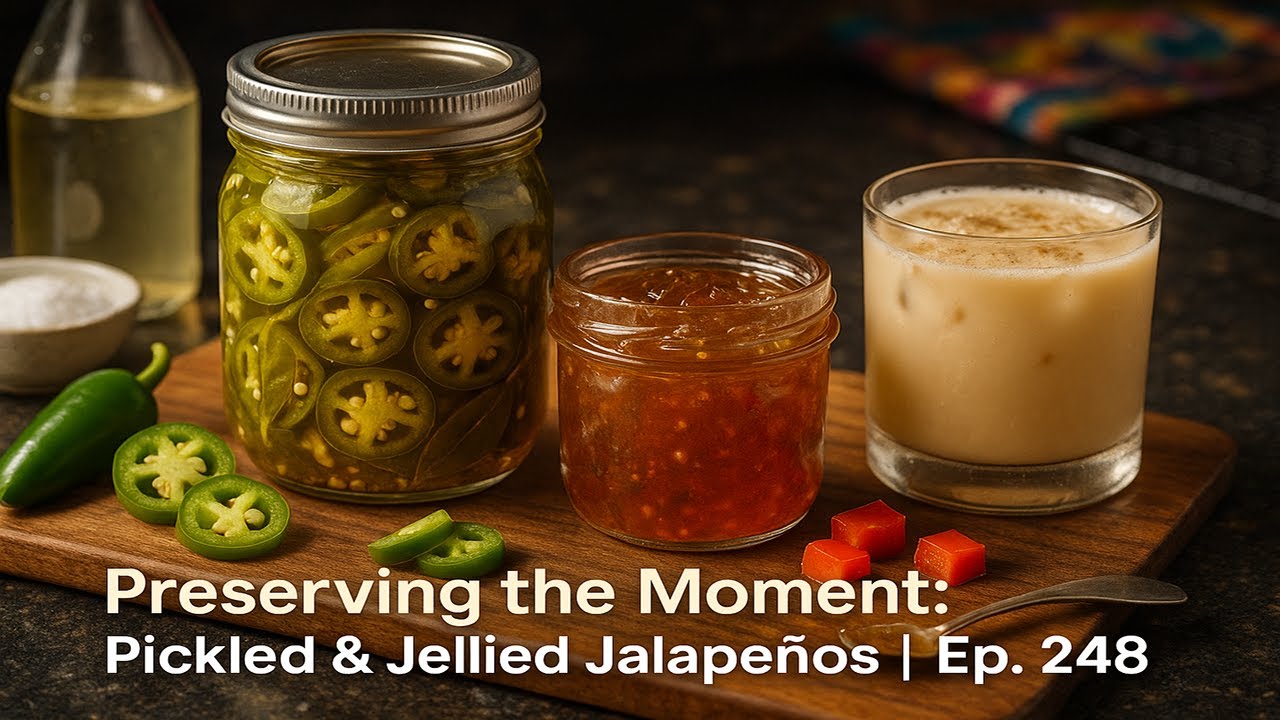 Preserving the Moment: Pickled & Jellied Jalapeños