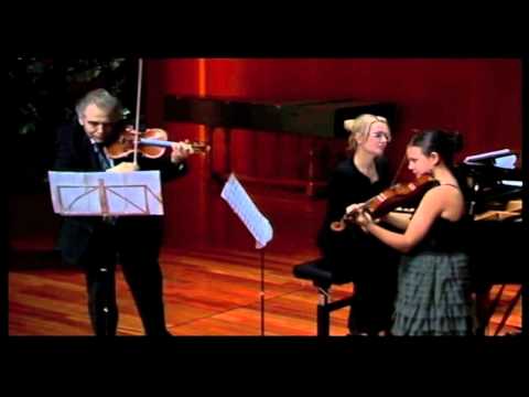 Inés Issel plays Divertimento for two violins by I.Frolov