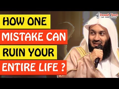 🚨HOW ONE MISTAKE CAN RUIN YOUR ENTIRE LIFE 🤔 - Mufti Menk