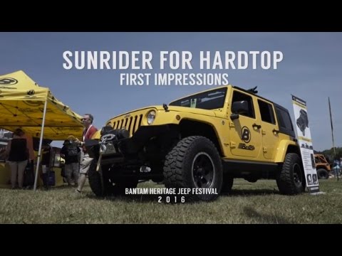 Bestop Sunrider for Hardtop - First Impression