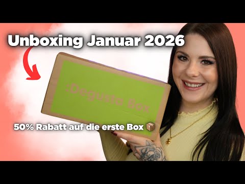 Degustabox Januar 2026 Unboxing
