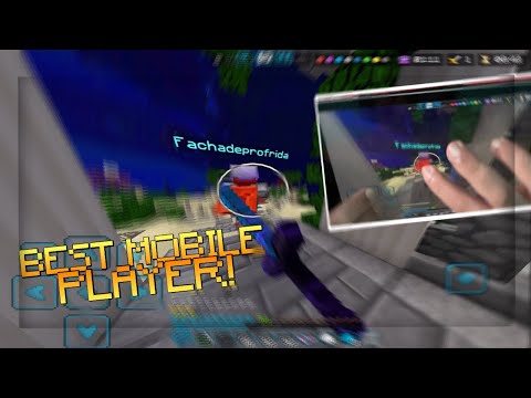 BEST Mobile Minecraft Player w/ Handcam // MCPE Hive