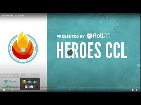 HeroesCCL by Roll20  Icebreaker tournament WildHeart Esports vs Crowd Control BO3风暴英雄P哥中文解说/暴雪英霸P哥解說