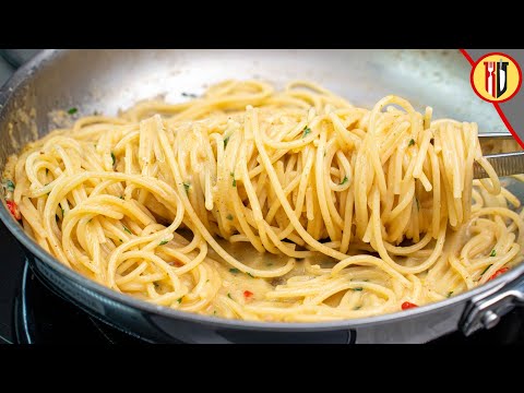 How to make garlic butter spaghetti