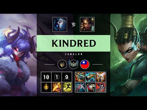 Kindred Jungle vs Nidalee - TW Challenger Patch 25.19
