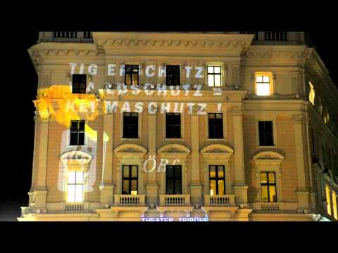 Running Tiger läuft auf der Wiener Ringstraße © Matthias Schickhofer