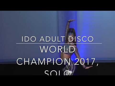 IDO ADULT DISCO WORLD CHAMPION 2017 FEMALE SOLO   Hannah Lovise Bendigtsen