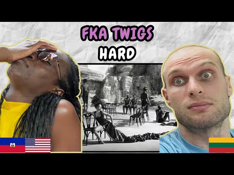 REACTION TO FKA twigs - HARD | FIRST TIME HEARING