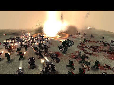 Codex Mod 2021: Dark Angels & Black Templars vs Chaos Daemons & Khorne Daemonkin - WH 40K: Soulstorm