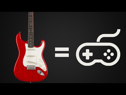 Turning My Guitar Into a Gaming Controller